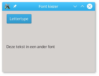 lettertype knop